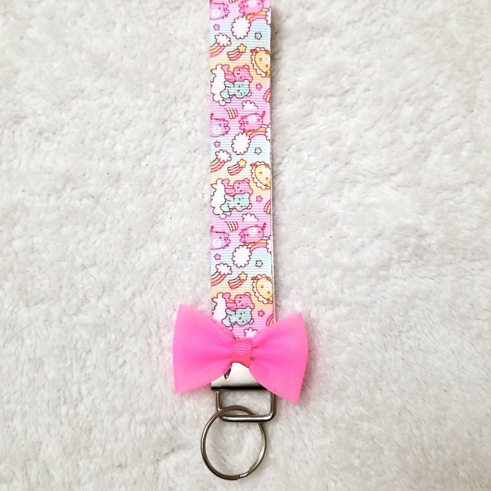 Pusheen carebears Keychain